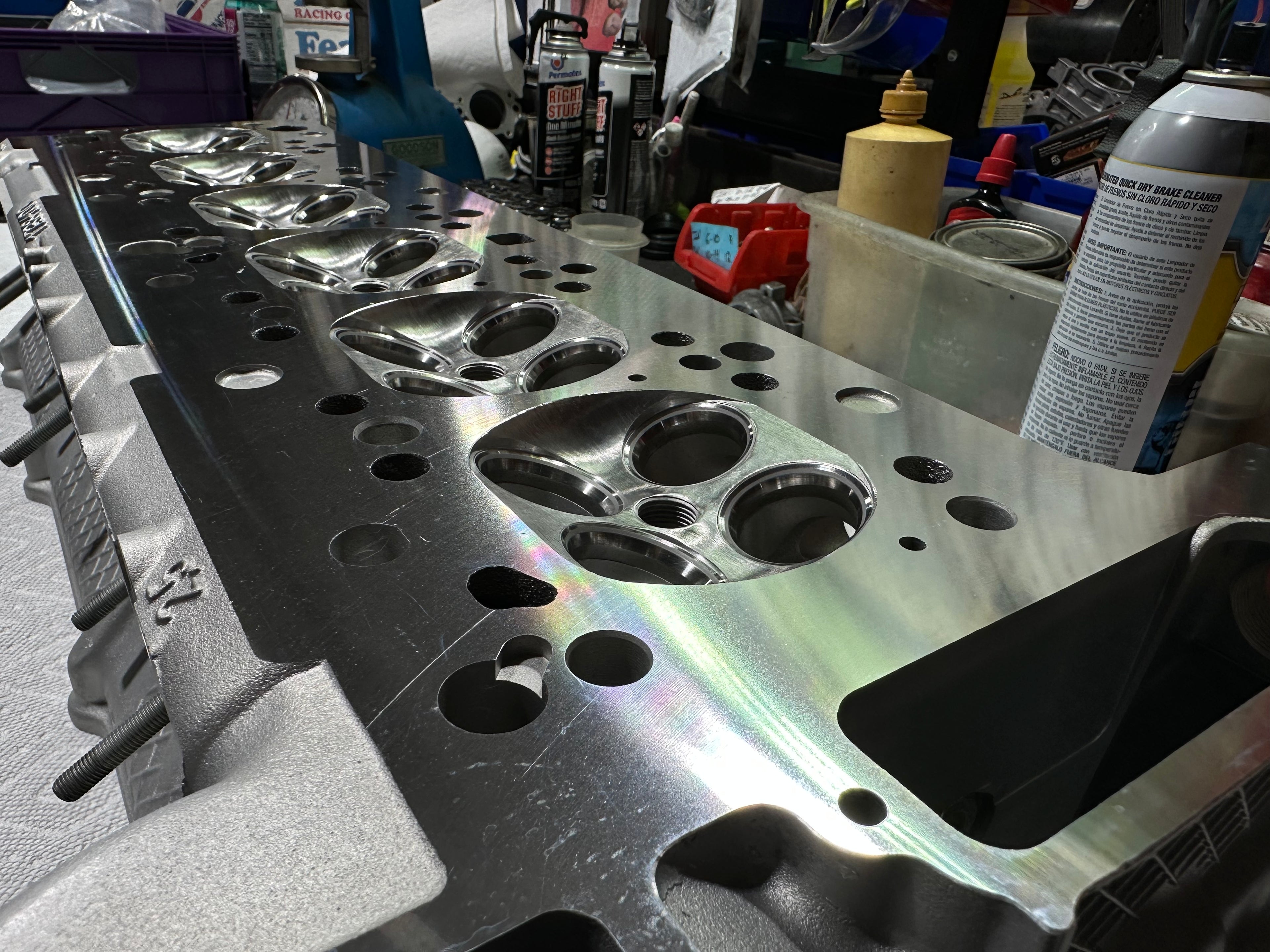 BMW S52 built cylinder head