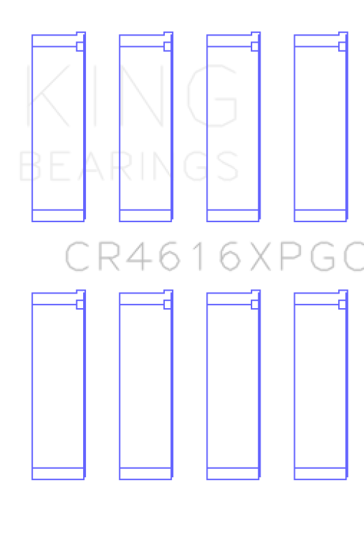 King pMaxKote performance rod bearing set, FA20