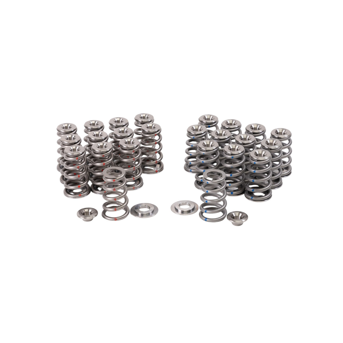 GSC Power-Division 5094 24 titanium retainers, 24 conical springs and 24 chromoly spring seats, Porsche 991 Turbo