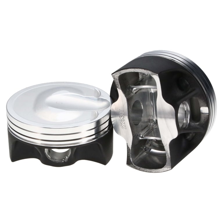 Diamond Pistons piston kit, Porsche 991 Turbo 3.8L, 102mm bore, -0.9cc, 1.325 in. compression height