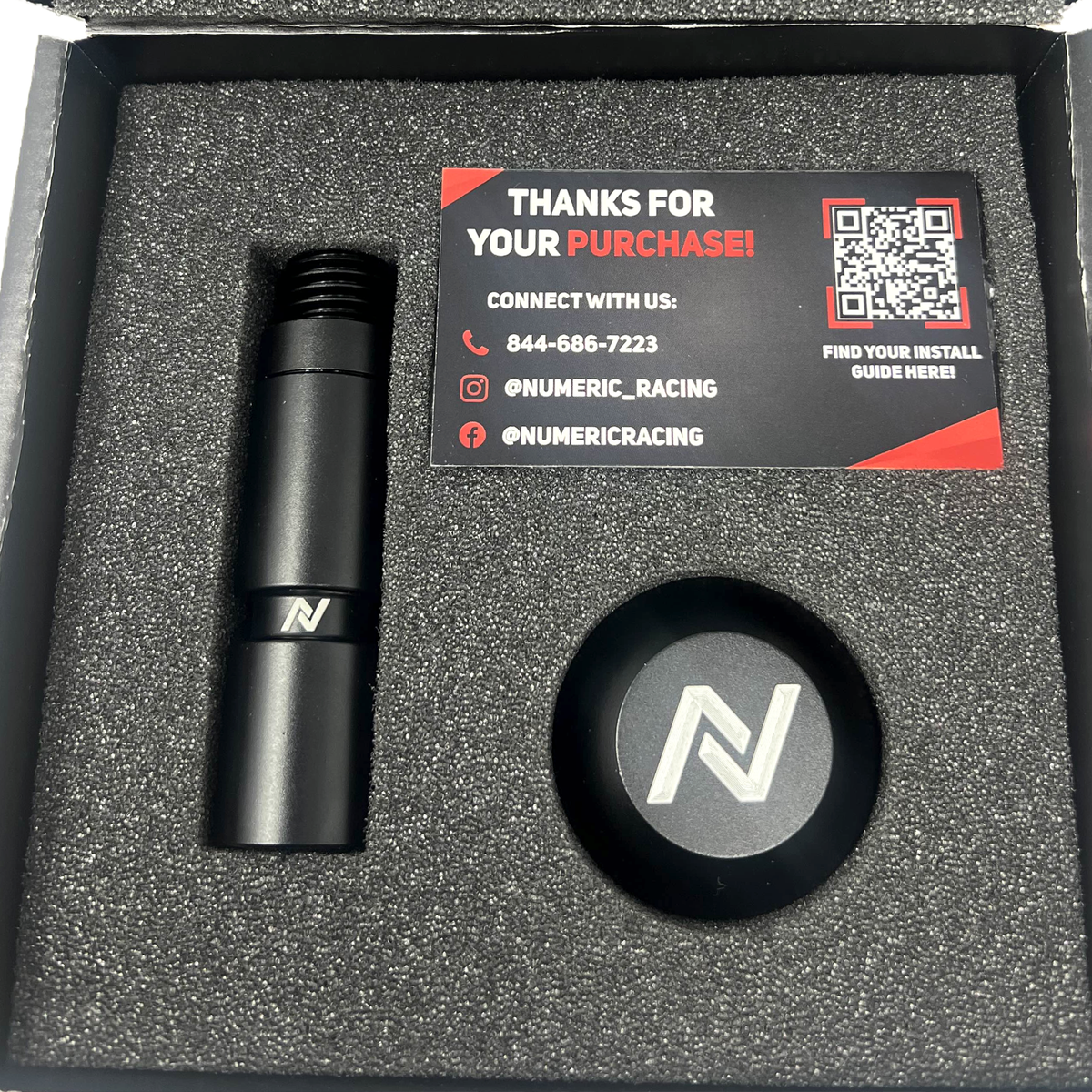 Numeric Logo Billet Aluminum Weighted Shift Knob 718/981/991/992