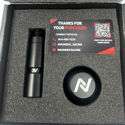 Numeric Logo Billet Aluminum Weighted Shift Knob 718/981/991/992