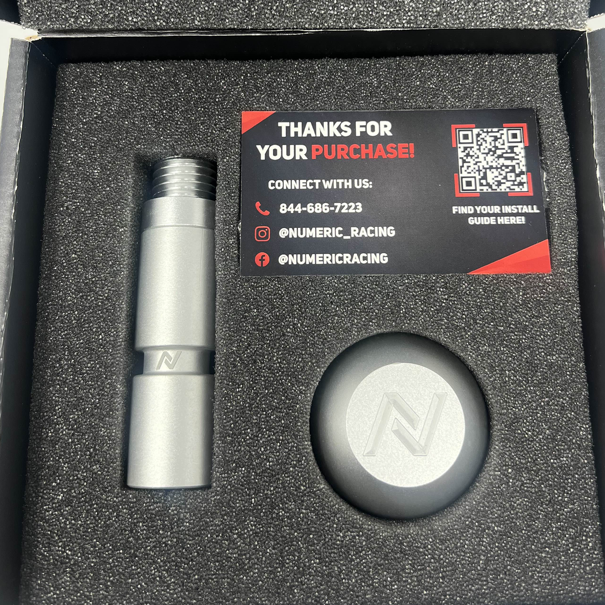 Numeric Logo Billet Aluminum Weighted Shift Knob 986/987/996/997