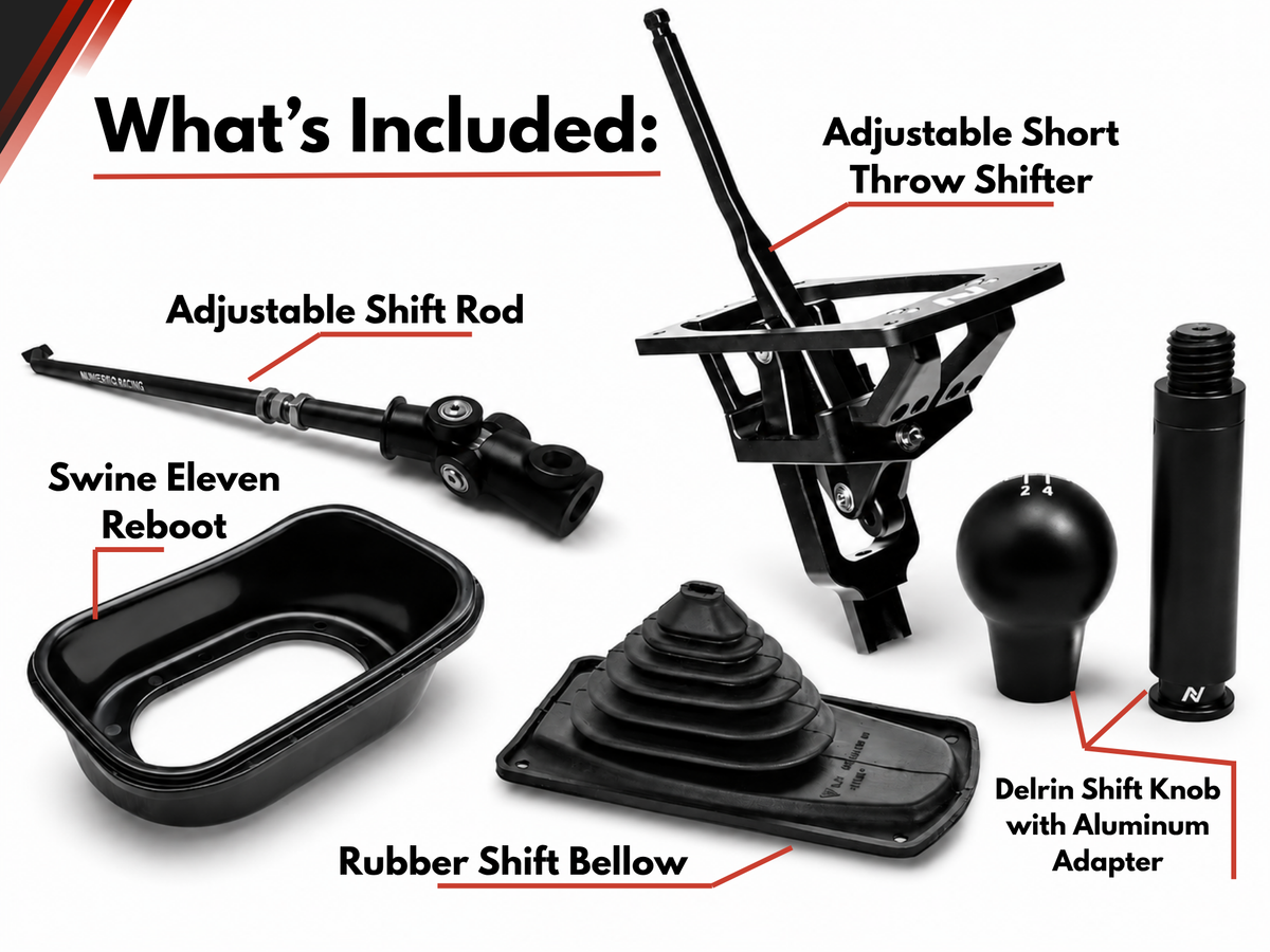 Complete Numeric Kit for Porsche 964/993 2WD