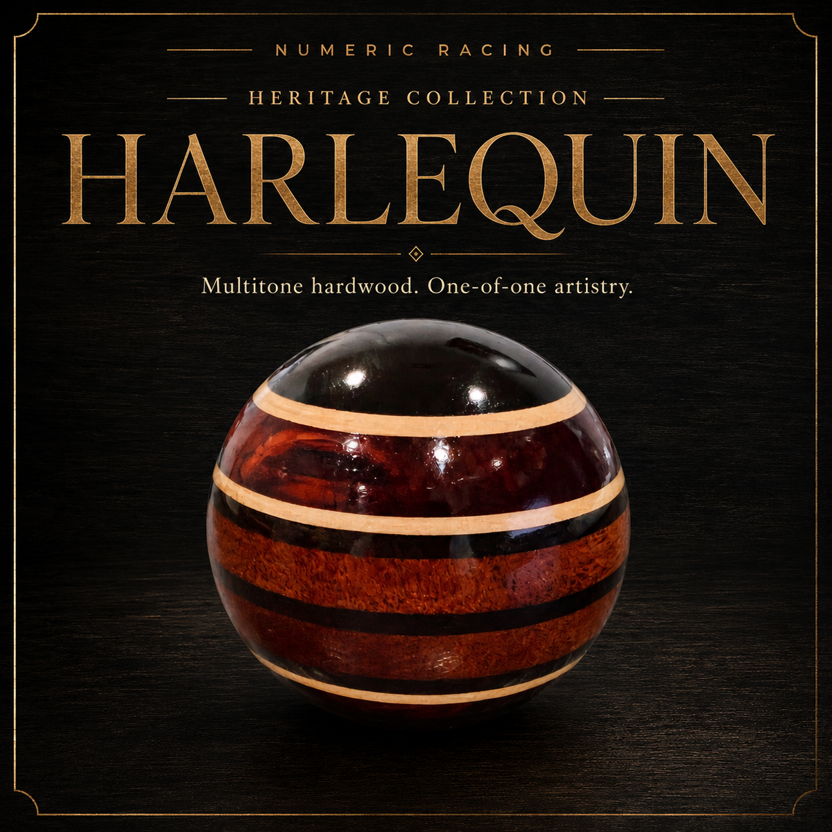Harlequin - Heritage Wooden Shift Knob