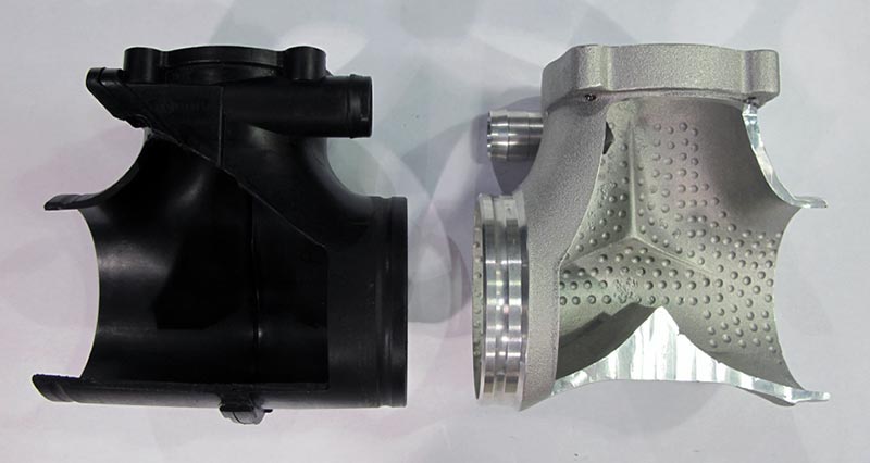 IPD 997.1 Carrera S 3.8L 74mm Intake Plenum ('05-'08)