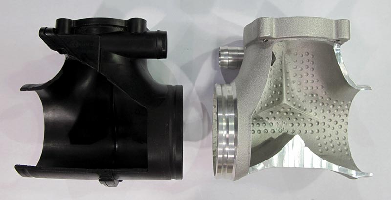 IPD 996 Carrera 3.4L 74mm Intake Plenum ('00-'04)