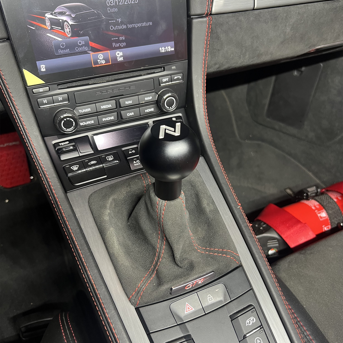 Numeric Logo Billet Aluminum Weighted Shift Knob 986/987/996/997
