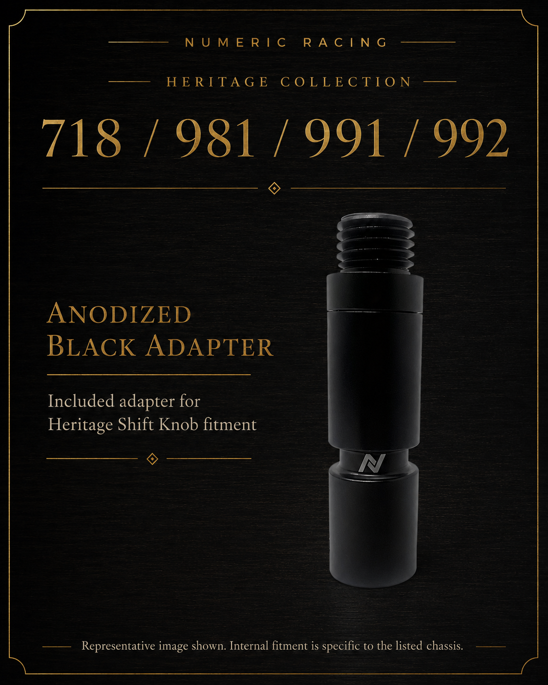 Ebony Grey - Heritage Wooden Shift Knob