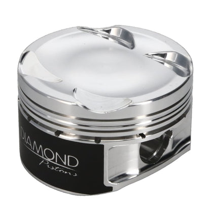Diamond Pistons piston kit, EJ205 (WRX), -12cc, 1.287 in. compression height, 75mm stroke