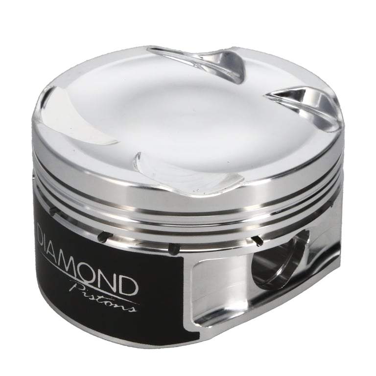 Diamond Pistons piston kit, EJ205 (WRX), -12cc, 1.287 in. compression height, 75mm stroke