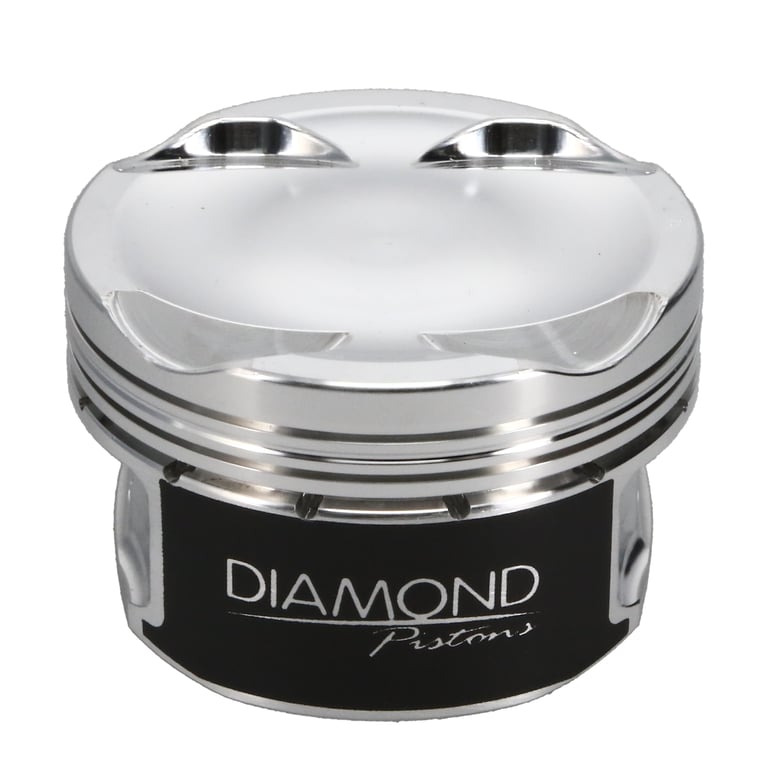 Diamond Pistons piston kit, EJ205 (WRX), -12cc, 1.287 in. compression height, 75mm stroke