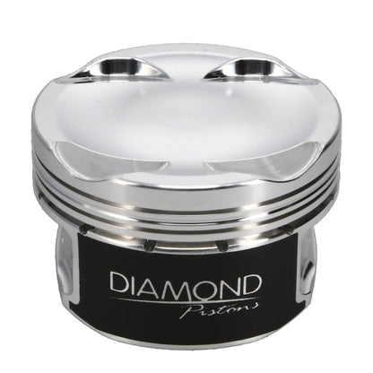 Diamond Pistons piston kit, EJ205 (WRX), -12cc, 1.287 in. compression height, 75mm stroke