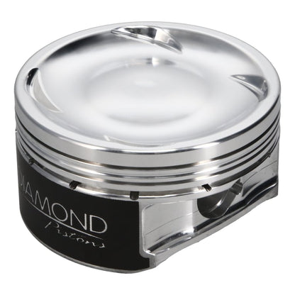 Diamond Pistons piston kit, EJ257 (WRX STI), -22cc, 1.208 in. compression height, 79mm stroke