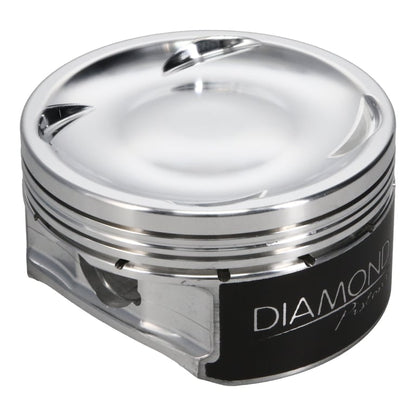Diamond Pistons piston kit, EJ257 (WRX STI), -16cc, 1.129 in. compression height, 83mm stroke