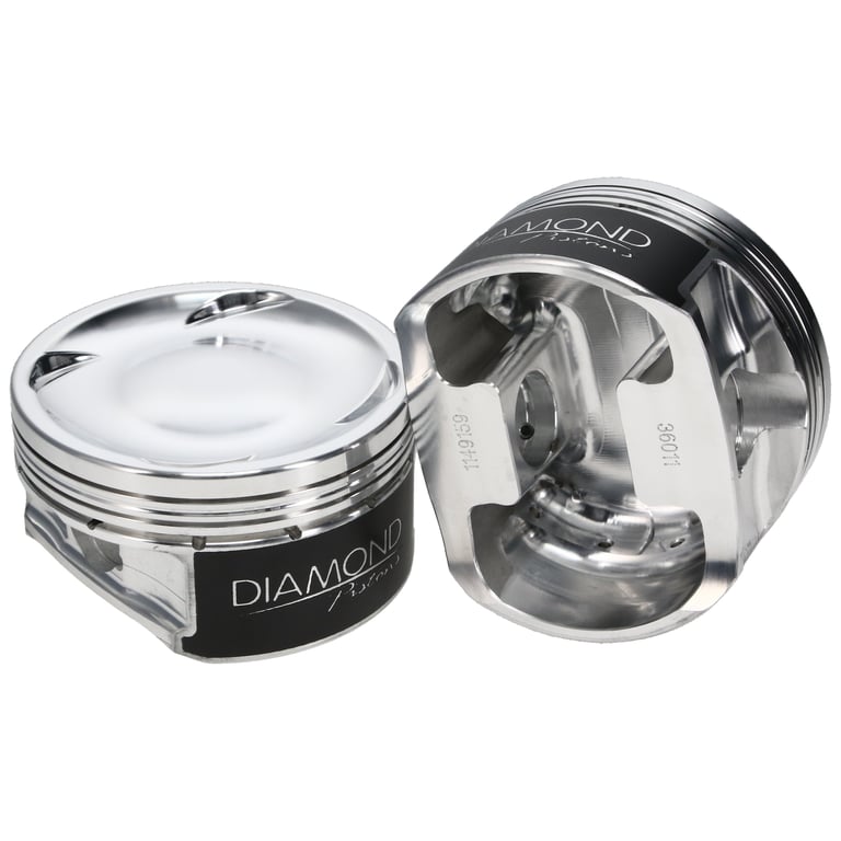 Diamond Pistons piston kit, EJ257 (WRX STI), -26cc, 1.129 in. compression height, 83mm stroke