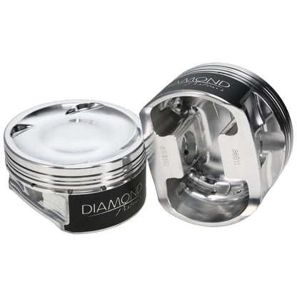 Diamond Pistons piston kit, EJ257 (WRX STI), -12cc, 1.208 in. compression height, 79mm stroke