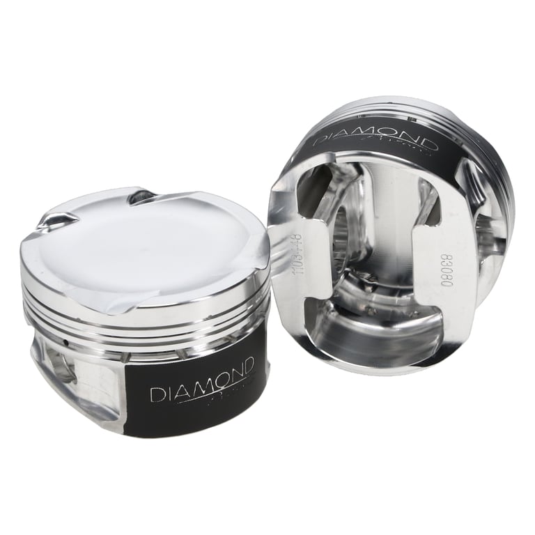 Diamond Pistons piston kit, BMW N54B30 3.0L, -18cc, 1.240 in. compression height