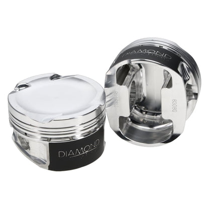 Diamond Pistons piston kit, BMW N54B30 3.0L, -18cc, 1.240 in. compression height