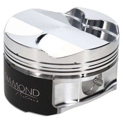 Diamond Pistons piston kit, BMW S54B32 3.2L, -21cc, 1.270 in. compression height