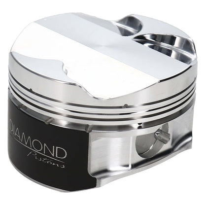 Diamond Pistons piston kit, BMW S54B32 3.2L, -10.1cc, 1.270 in. compression height