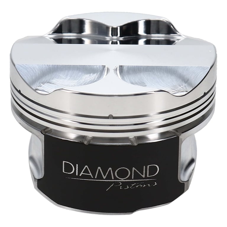 Diamond Pistons piston kit, BMW S54B32 3.2L, -17.5cc, 1.270 in. compression height