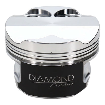Diamond Pistons piston kit, BMW S54B32 3.2L, -10.1cc, 1.270 in. compression height