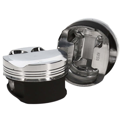 Diamond Pistons piston kit, BMW S50B32 3.2L, -10.4cc, 1.270 in. compression height